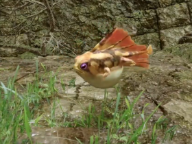 《怪物猎人：崛起》新环境生物演示 诱敌红飞蛙