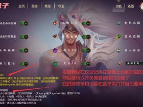 LOL辅助 换肤盒子（不封号）