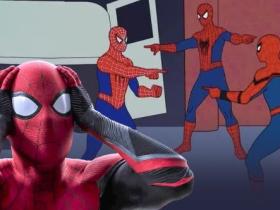 《蜘蛛侠3》玩蜘蛛侠互指梗 加菲灵光一闪即兴加入